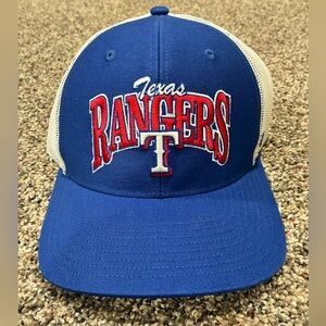 47 Brand Blue and White Texas Rangers Hat